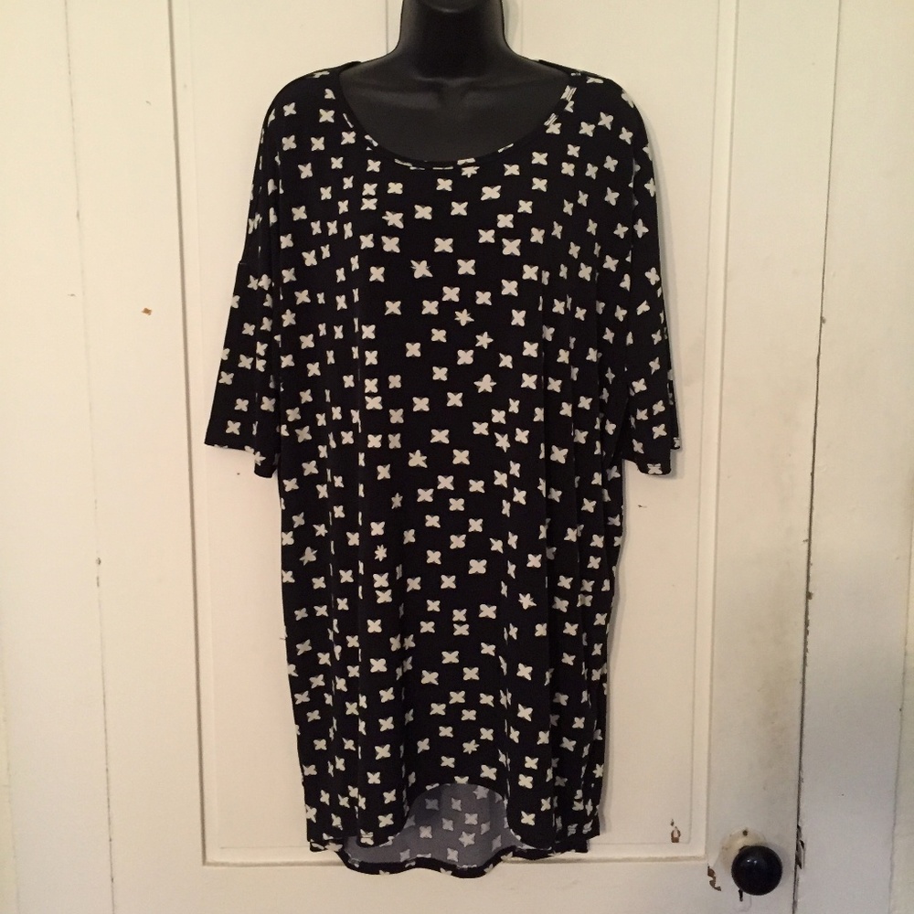 LuLaRoe Irma, Black & White Xs, XL, New No Tags